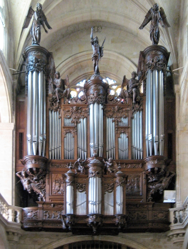 Church Organ, Paris France.jpg - Organ
